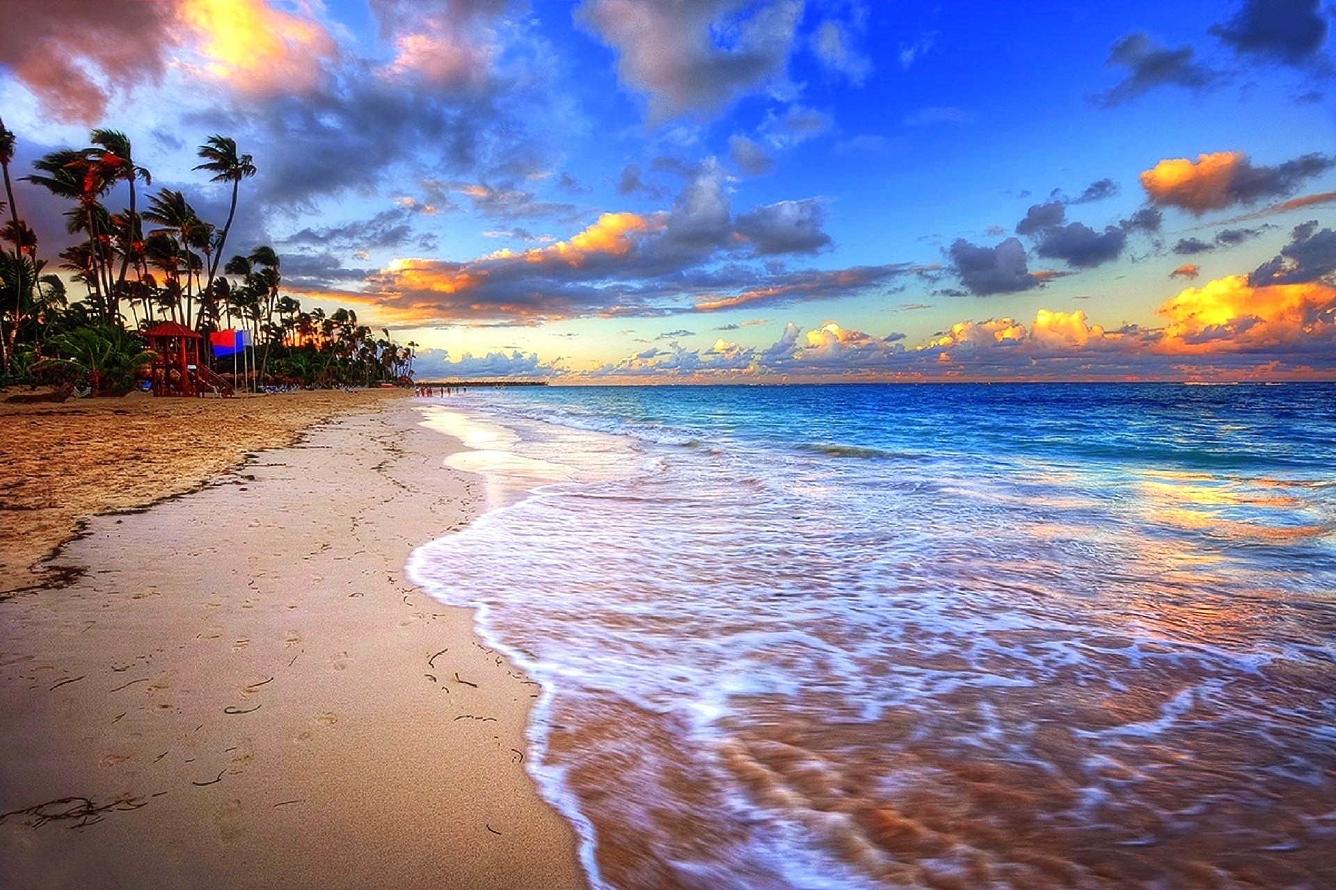 Tropical Beach Sunset Desktop Wallpaper Tropical Beach Sunset Desktop Wallpaper