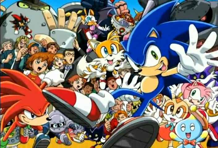  Sonic X Japanese intro Screentshot(Season II &amp; III)