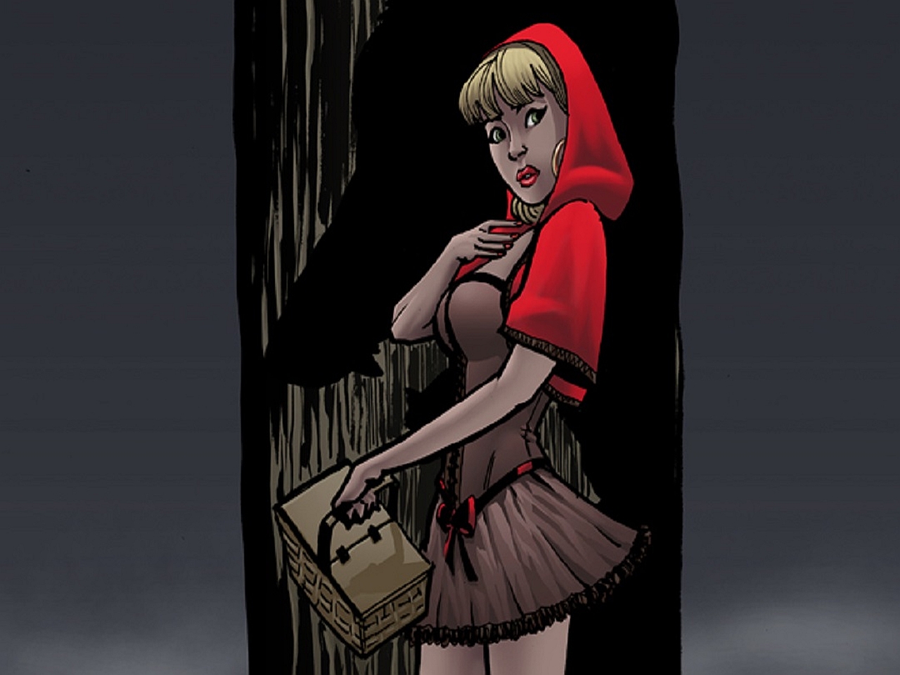 Fantasy Red Riding Hood Picture
