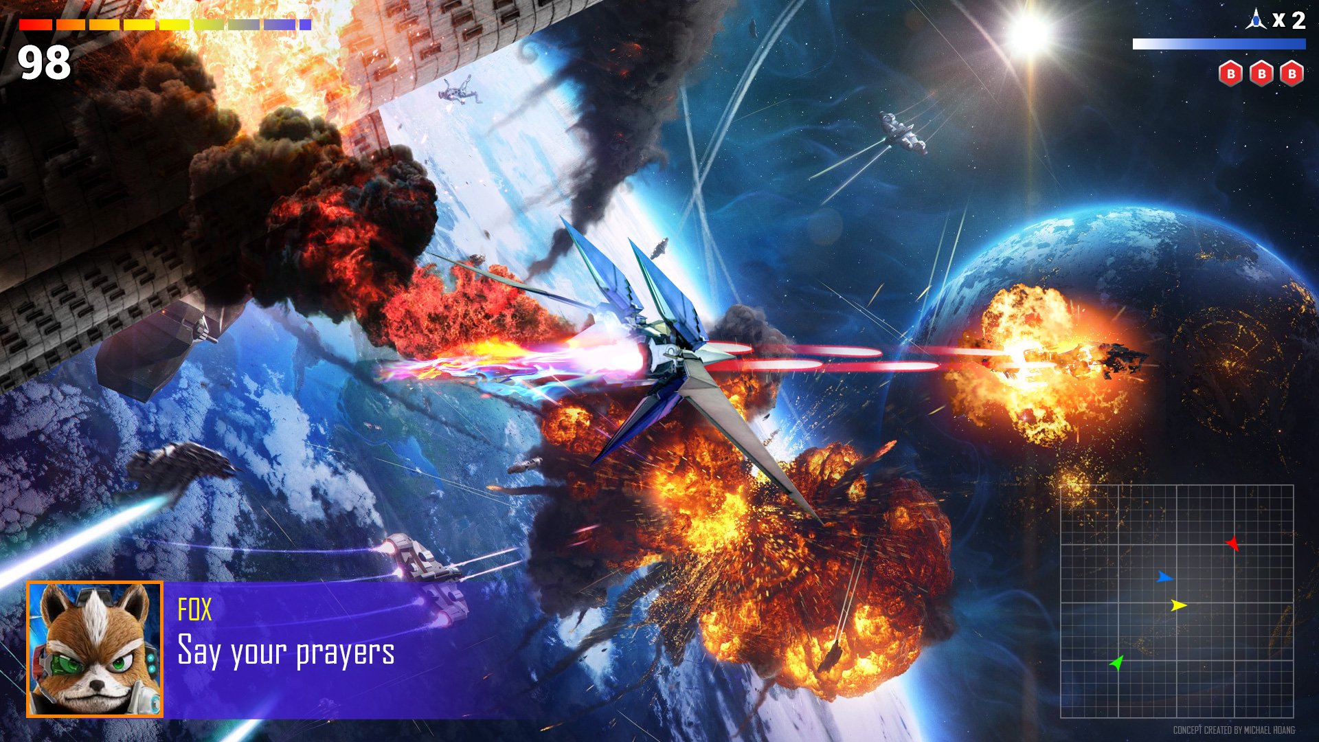 video game Star Fox Zero Image